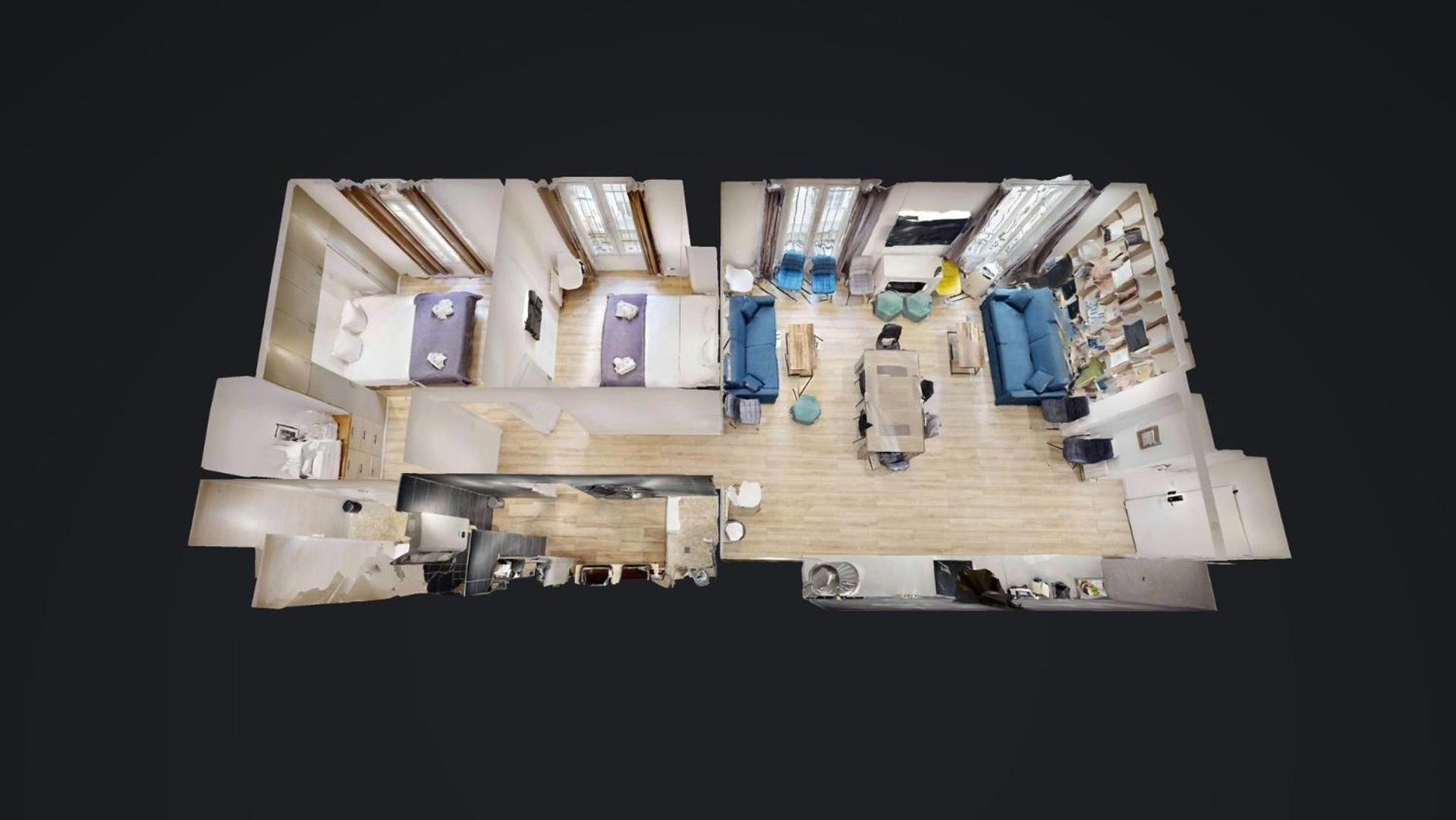 Bluestay 1 - Appartement Au Coeur De Parijs Buitenkant foto